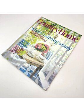 Country Home June 2004 Magazine Porch Decorating Ideas CM2297